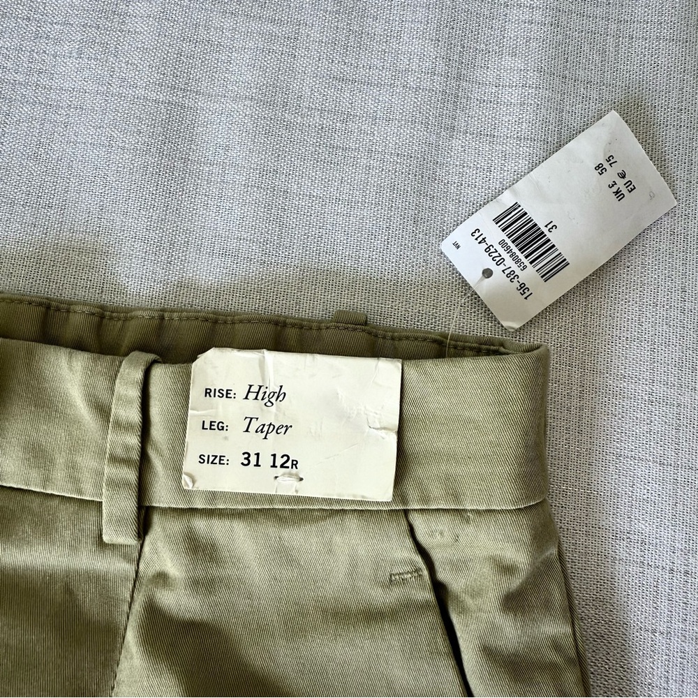 Abercrombie & Fitch Olive Green High-Waisted Pants - Picture 10 of 10